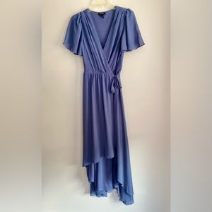 Baltic Born Waverly Wrap Dress- Slate Blue